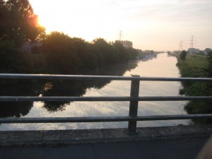 Sunrise over the River Rother