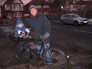 James testing the carrying capacity